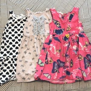 H&M girls dresses size 5-6